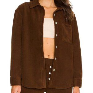 DONNI. Polar Fleece Shirt Jacket